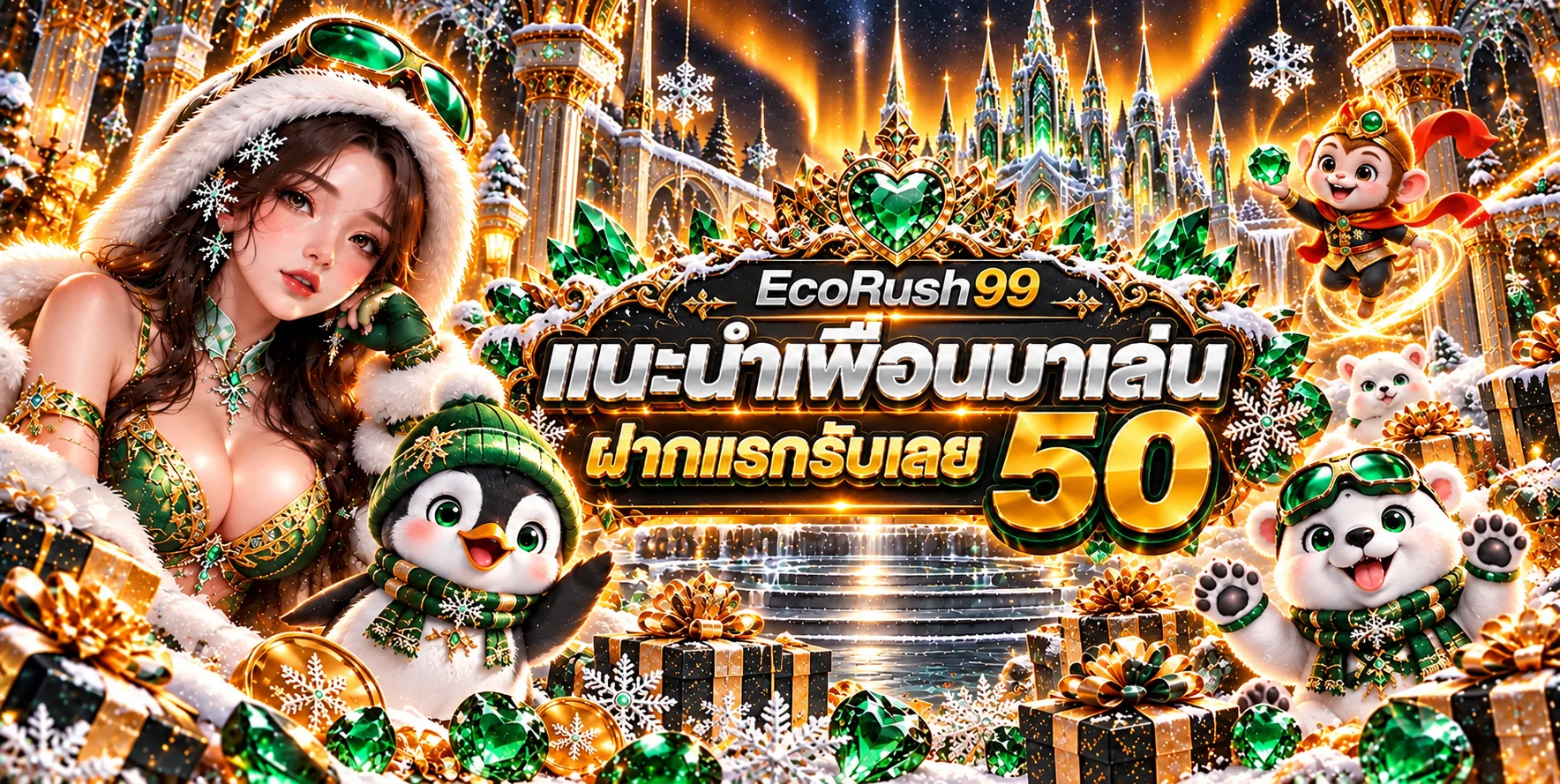 EcoRush99 | เว็บเกมออนไลน์ สล็อต บาคาร่า และโปรโมชั่น