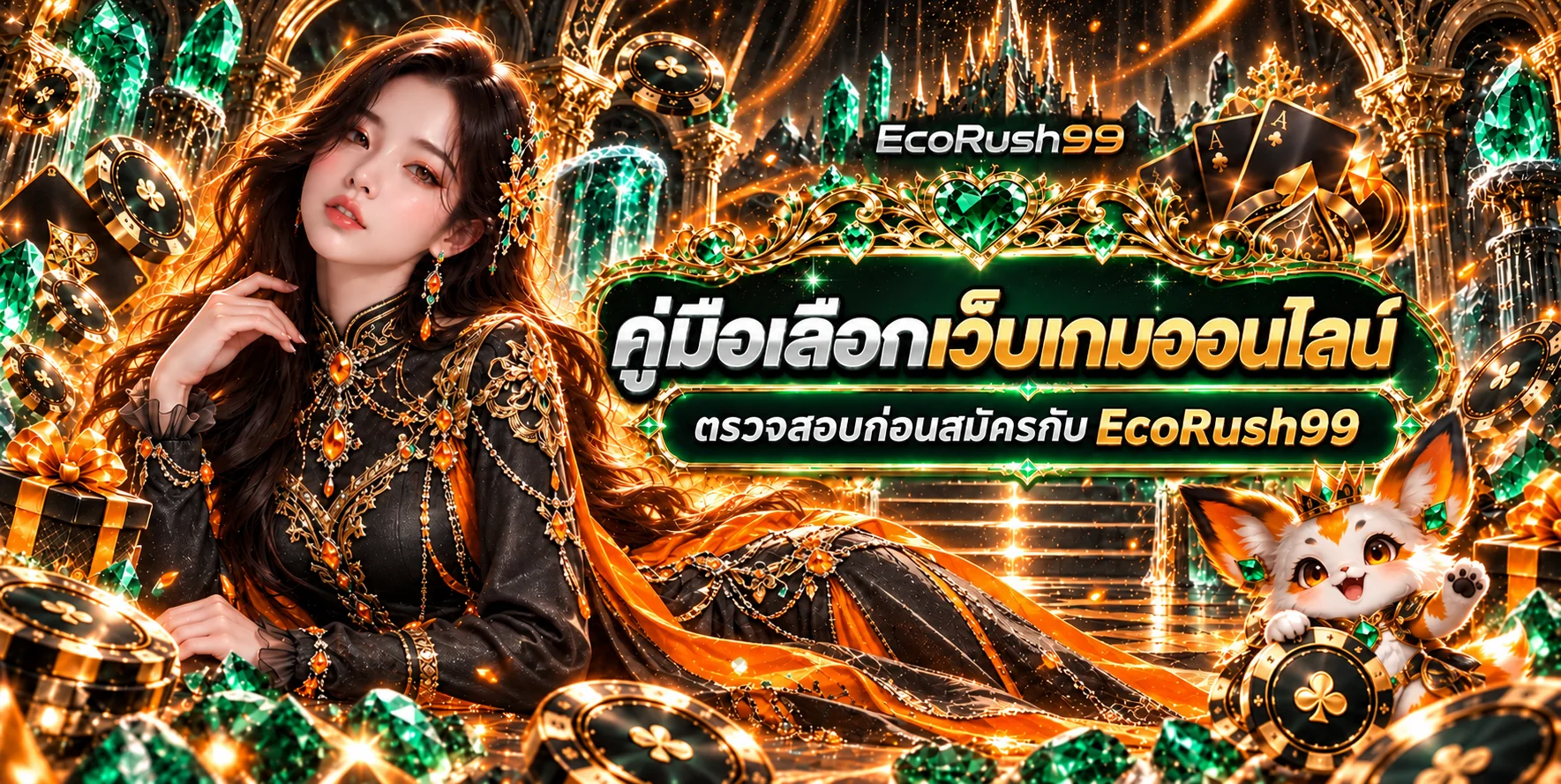 EcoRush99 | คู่มือเลือกเว็บเกมออนไลน์ก่อนสมัคร