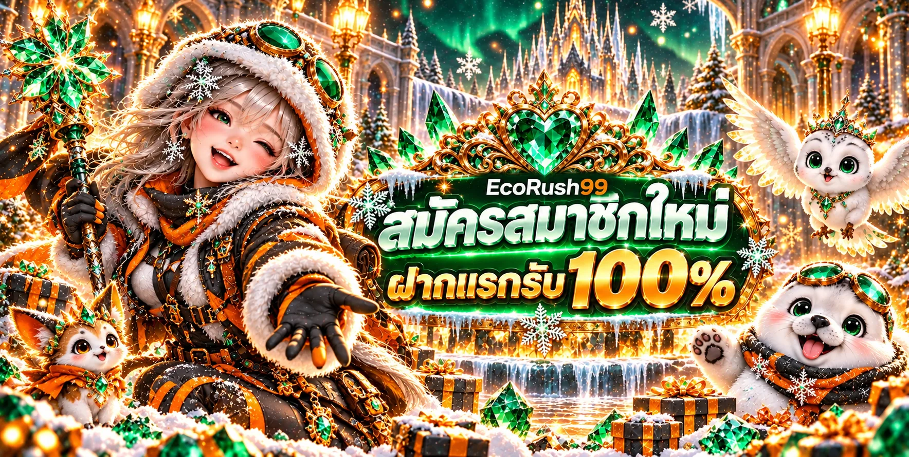 EcoRush99 | เว็บเกมออนไลน์ สล็อต บาคาร่า และโปรโมชั่น